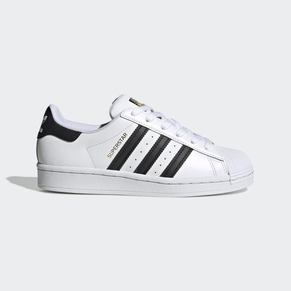 Originals Adidas Superstar Fete Romania - Albi/Negrii FU7712